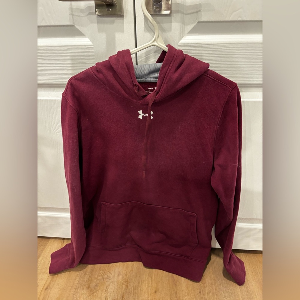 Under Armour Burgundy ColdGear Hoodie